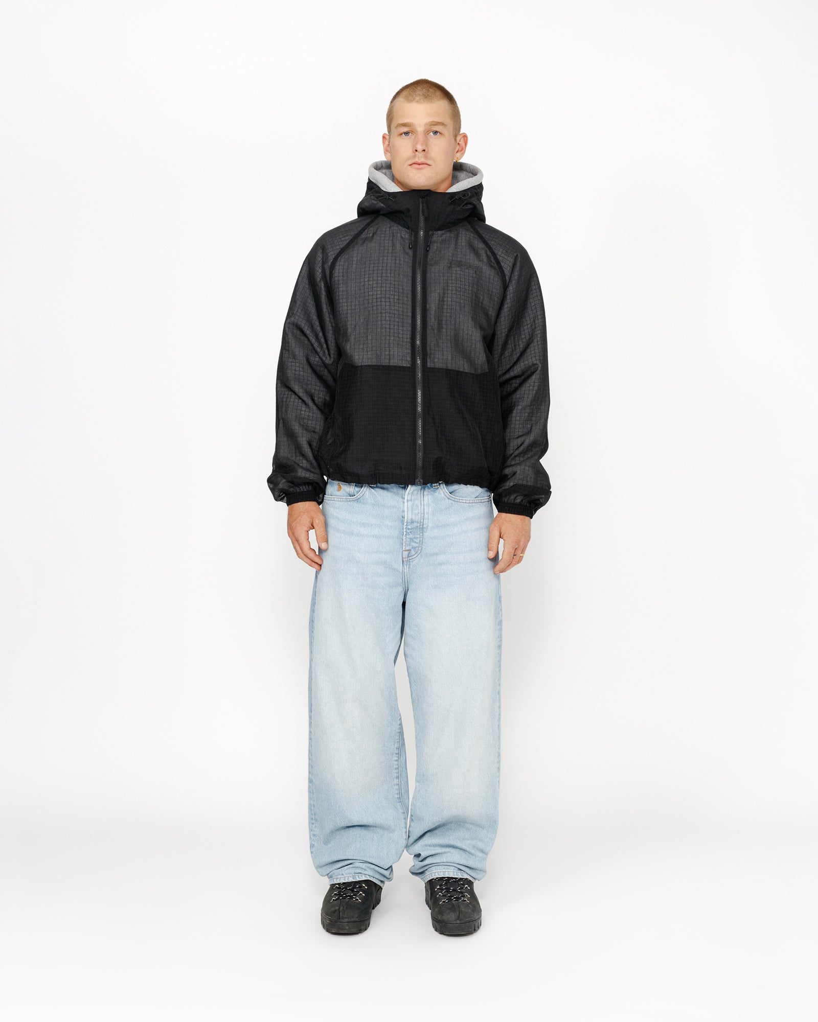 ᐈStussy BEACH SHELL TRANSPARENT RIPSTOP ( 115779 )- цена