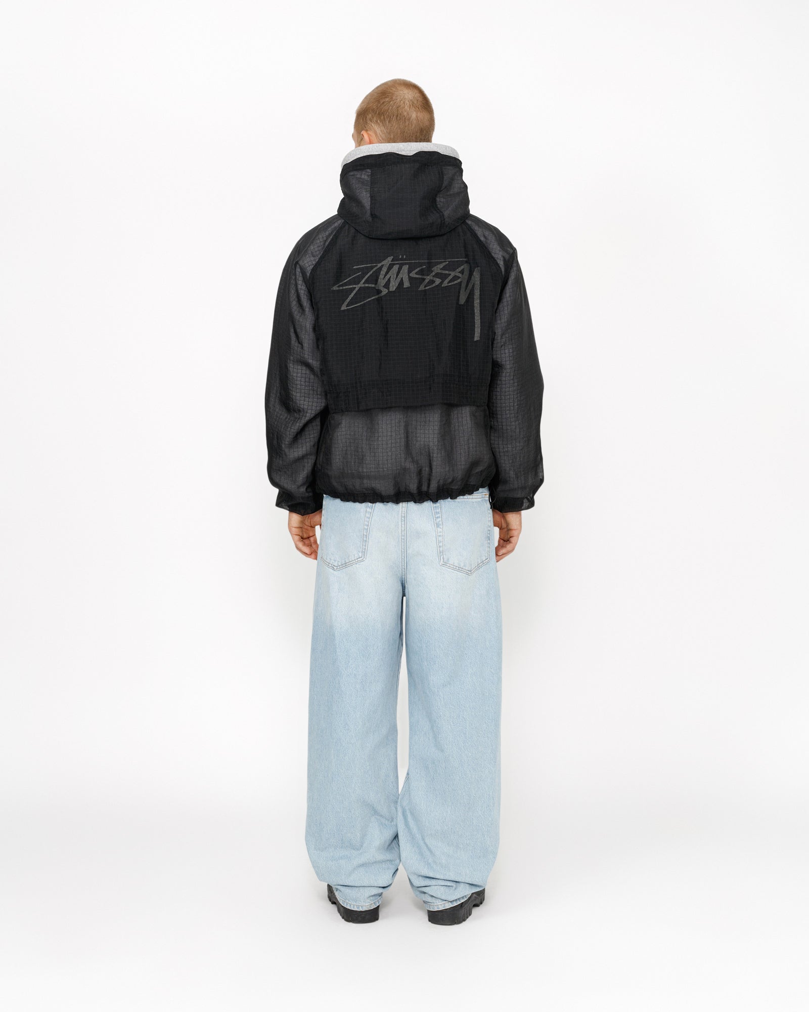 ᐈStussy BEACH SHELL TRANSPARENT RIPSTOP ( 115779 )- цена