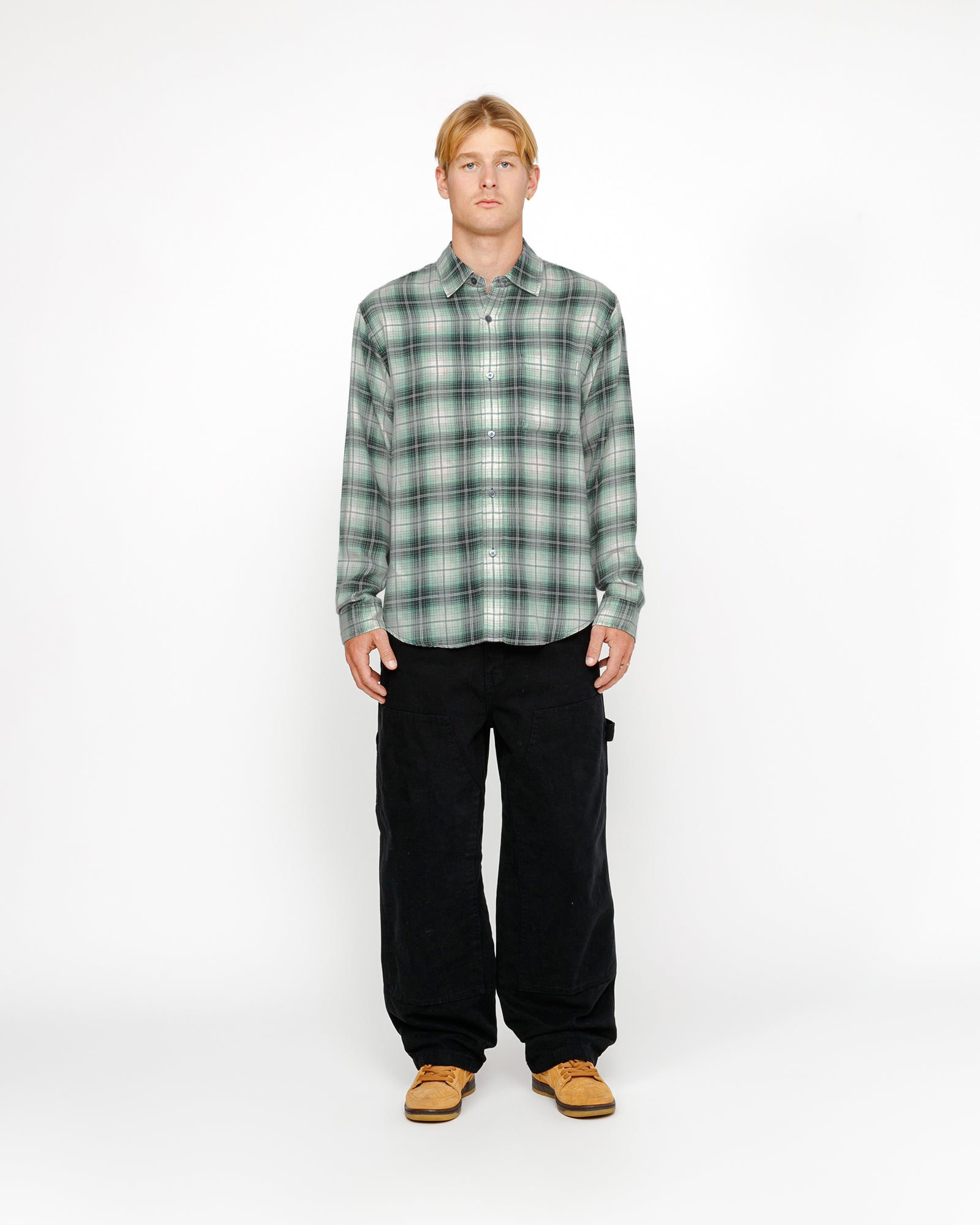 Stussy MATTHEW SHIRT PRINTED PLAID 【公式通販】