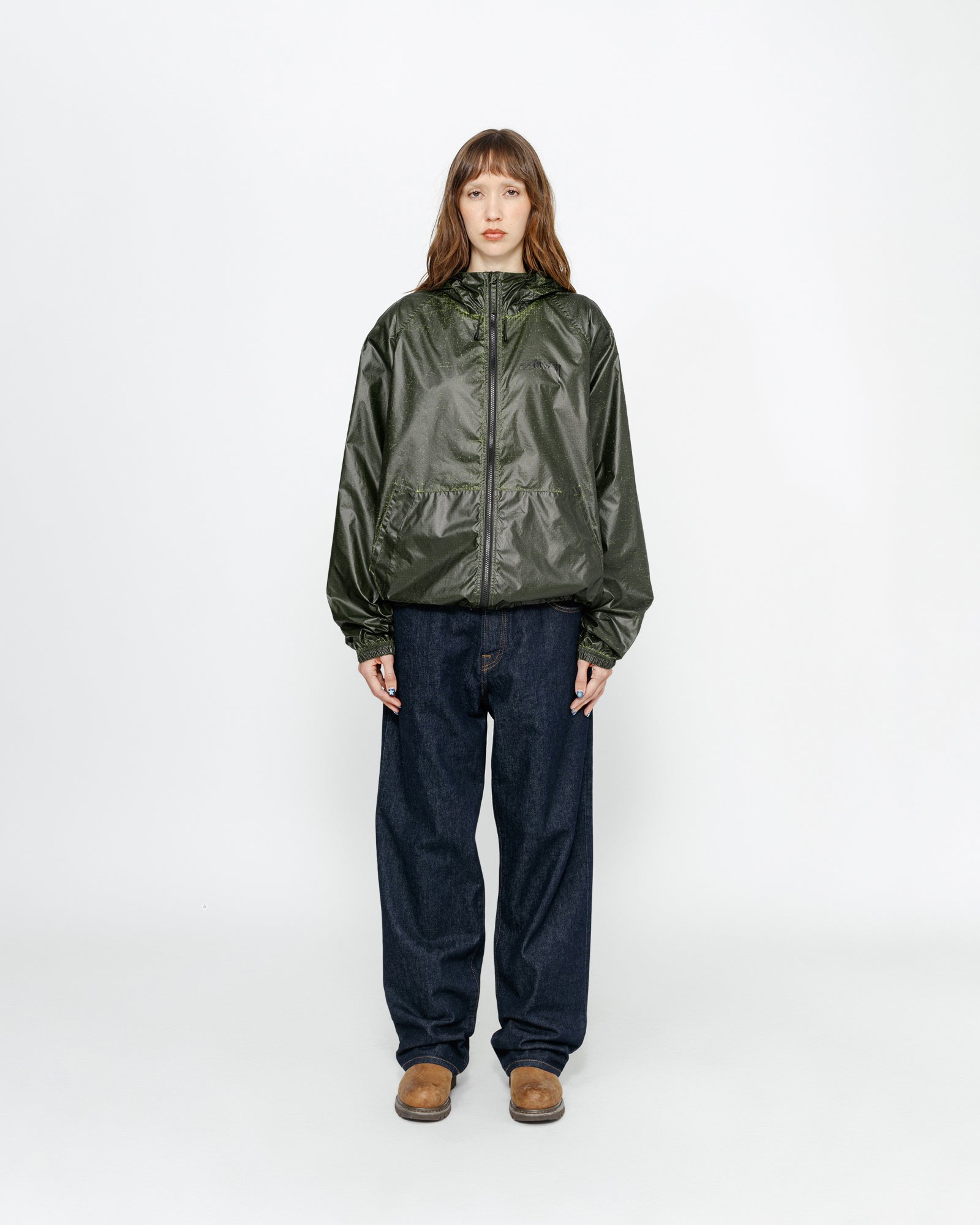 ☆24SS☆STUSSY BEACH SHELL COATED RIPSTOP 24SS 【 BEACH SHELL