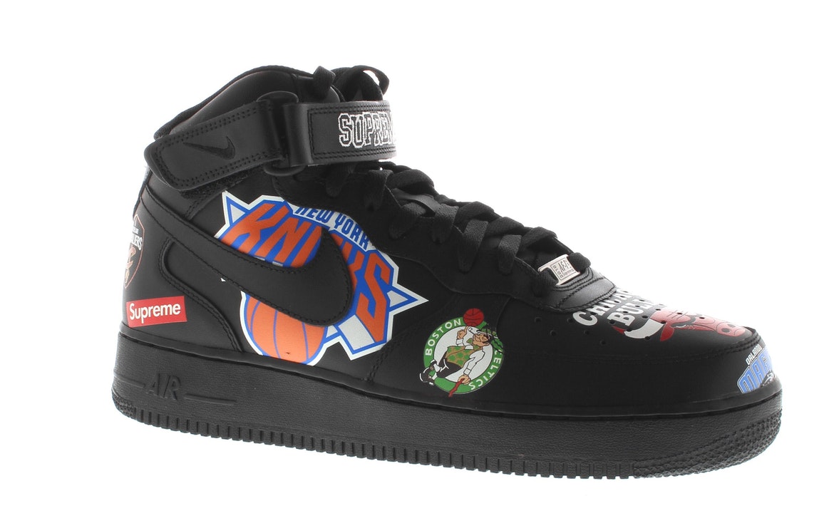 Nike air force 1 nba store x supreme