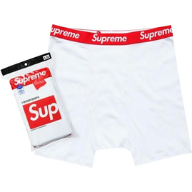 Боксеры Supreme x Hanes Boxer Briefs (4 Pack) 'White' (99HAA36 WHITE), Размер: L, фото 