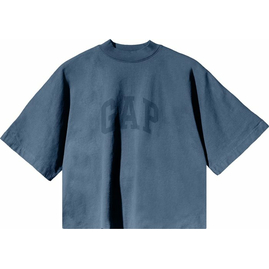 Футболка Yeezy Gap Engineered by Balenciaga Dove No Seam Tee 'Dark Blue' (YeezyGap-DarkBlue), Размер: XS, фото 