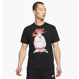 Футболка Nike Sportswear Air Manga Futura Man Tee Black DC9101-010, Размер: XL, фото 