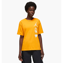 Футболка Air Jordan Flight WomenS T-Shirt Yellow DQ4471-705, Розмір: S, фото 