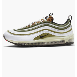 Кросівки Nike Air Max 97 Goes Wild With A Leopard Tongue White/Olive DX8973-100, Розмір: 44, фото 