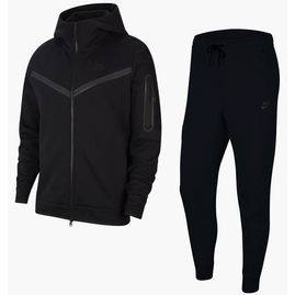 Спортивний костюм Nike Tech Fleece Suite Black CU4495-010__CU4489-010, Розмір: L, фото 