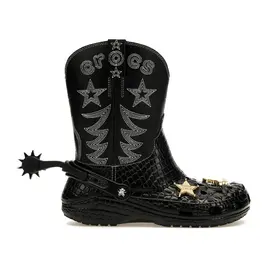 Crocs Classic Cowboy Boot Black, Размер: 35.5, фото 
