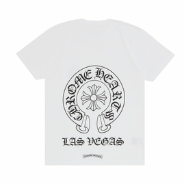 Chrome Hearts Las Vegas Exclusive Horseshoe T-Shirt 'White', Размер: L, фото 