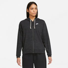 Жіноча кофта NIKE W NSW GYM VNTG EASY FZ HOODIE DM6386-010, Розмір: XS, фото 