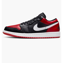 Кросівки чоловічі Air Jordan 1 Low MenS Shoes Black 553558-066, Розмір: 45, Наявність: Склад (1-3 дня), фото 