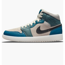 Кросівки жіночі Nike Jordan 1 Mid Anti-Gravity Machines (W) Blue/Red Dm9601-200, Розмір: 40.5, Наявність: Склад (1-3 дня), фото 