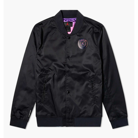 Куртка чоловіча Air Jordan M J Paris Saint-Germain Mens Coach Jacket Black CV3288-010, Размер: XL, Наличие: Склад (1-3 дня), фото 