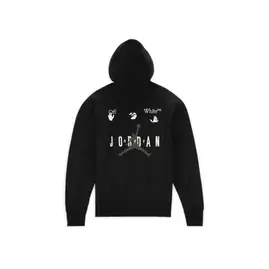 OFF-WHITE x Jordan Hoodie Black (FW21), Размер: XS, Наличие: Склад США (10-24 дня), фото 