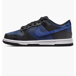 Кросівки дитячі Nike Dunk Low Midnight Navy Black/Blue DH9765-402, Размер: 38, Наличие: Склад (1-3 дня), фото 