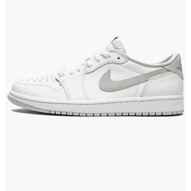 Кросівки чоловічі Nike Air Jordan 1 Low Og Neutral Grey 2021 White Cz0775-100, Розмір: 40, Наявність: Склад (1-3 дня), фото 