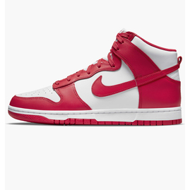 Кросівки чоловічі Nike Dunk High Red/White Dd1399-106, Розмір: 45.5, Наявність: Склад (1-3 дня), фото 
