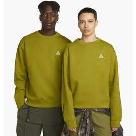 Світшот унісекс Nike Acg Therma-Fit Fleece Crew Moss Olive DX9611-390, Размер: L, Наличие: Склад (1-3 дня), фото 