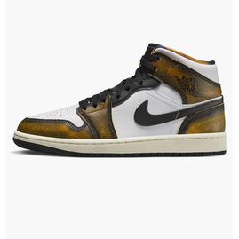 Кросівки чоловічі Nike Air Jordan 1 Mid Se White/Green Dq8417-071, Розмір: 46, Наявність: Склад (1-3 дня), фото 