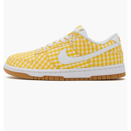 Кросівки жіночі Nike Dunk Low Gingham Yellow DZ2777-700, Розмір: 38, Наявність: Склад (1-3 дня), фото 