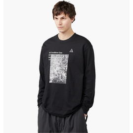 Лонгслів чоловічий Nike Acg Forest Long Sleeve T-Shirt Black FN7318-010, Размер: XL, Наличие: Склад (1-3 дня), фото 