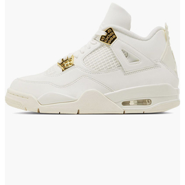 Кросівки жіночі Air Jordan 4 Retro White AQ9129-170, Размер: 36.5, Наличие: Склад (1-3 дня), фото 