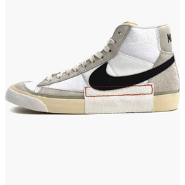 Кросівки чоловічі Nike Blazer Mid Pro Club White Dq7673-100, Розмір: 42.5, Наявність: Склад (1-3 дня), фото 
