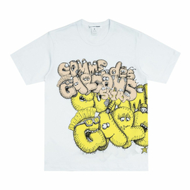 COMME DES GARÇONS SHIRT X KAWS PRINT T-SHIRT, Размер: XL, Наличие: Склад (1-3 дня), фото 