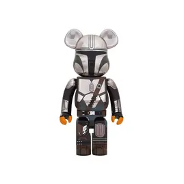 Bearbrick Star Wars The Mandalorian 1000% Chrome, Наличие: Склад США (10-24 дня), фото 