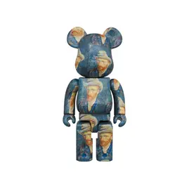 Bearbrick Van Gogh Museum Self Portrait 1000%, Наличие: Склад США (10-24 дня), фото 