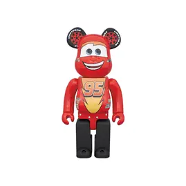 Bearbrick x Disney Pixar Lightning McQueen 1000% Red, Наличие: Склад США (10-24 дня), фото 