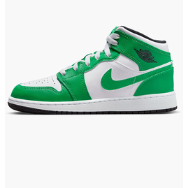 Кросівки дитячі Air Jordan 1 Low Lucky Green/White DQ8423-301, Размер: 36.5, Наличие: Склад (1-3 дня), фото 