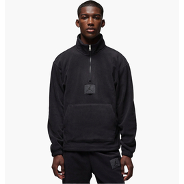 Кофта чоловіча Air Jordan Essentials Winterized Fleece Half-Zip Black FD7863-010, Размер: S, Наличие: Склад (1-3 дня), фото 