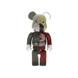 KAWS Bearbrick Dissected 400% Brown, Наличие: Склад США (10-24 дня), фото 