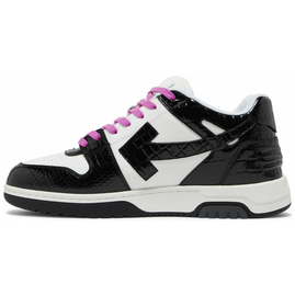 Off-White Out Of Office Croco Print Sneaker 'Black White Purple', Размер: 42, Наличие: Забрать сейчас, фото 