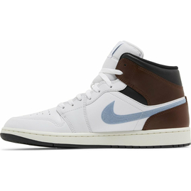 Air Jordan 1 Retro Mid SE 'Brown Blue Grey', Размер: 40.5, Наличие: Забрать сейчас, фото 