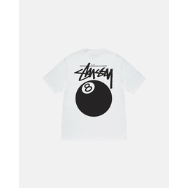Stussy 8 Ball Tee 'White', Размер: XL, Наличие: Забрать сейчас, фото 