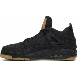 Jordan 4 Retro Levi's Black (Blank Tag), Розмір: 41, Наявність: Склад США (10-24 дня), фото 