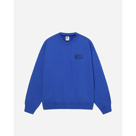 Свитшот NIKE X STÜSSY ACID-WASHED FLEECE CREW BLUE (DR4024-480), Розмір: M, Наявність: Забрати зараз, фото 