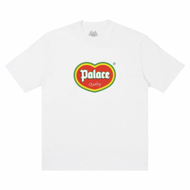 PALACE QUALITY T-SHIRT WHITE, Размер: L, Наличие: Склад (1-3 дня), фото 