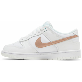 Кроссовки Nike Dunk Low White Pink (GS) (DH9765-100), Размер: 38, Наличие: Склад (1-3 дня), фото 