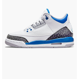 Кросівки дитячі Air Jordan 3 Retro White 398614-145, Размер: 36, Наличие: Склад (1-3 дня), фото 