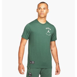 Футболка чоловіча Air Jordan Psg X Paris Saint-Germain Logo T-Shirt Green DB6514-333, Размер: S, Наличие: Склад (1-3 дня), фото 