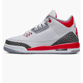 Кросівки дитячі Air Jordan Retro Fire Red (2022) (Gs) White Dm0967-160, Размер: 37.5, Наличие: Склад (1-3 дня), фото 