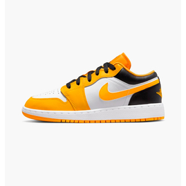 Кросівки дитячі Air Jordan 1 Low Taxi Gs Yellow/White 553560-701, Размер: 36, Наличие: Склад (1-3 дня), фото 