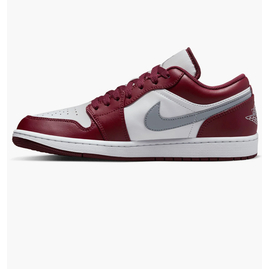 Кросівки чоловічі Nike Air Jordan 1 Low Red/White 553558-615, Розмір: 44.5, Наявність: Склад (1-3 дня), фото 