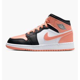 Кросівки дитячі Air Jordan 1 Mid White/Peach Dm9077-108, Размер: 40, Наличие: Склад (1-3 дня), фото 