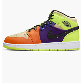 Кросівки жіночі Air Jordan 1 Mid Volt/Vivid Multi FD8795-700, Размер: 38.5, Наличие: Склад (1-3 дня), фото 