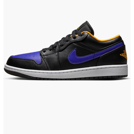 Кросівки чоловічі Nike Air Jordan 1 Low Black 553558-075, Розмір: 46, Наявність: Склад (1-3 дня), фото 