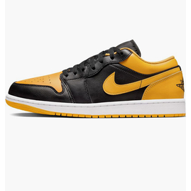 Кросівки чоловічі Air Jordan 1 Retro Low Ochre Lifestyle Shoe Black/Yellow 553558-072, Размер: 45.5, Наличие: Склад (1-3 дня), фото 